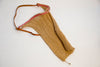 Bag Woven Beige Colors Artisanal Handmade Leather Cotton